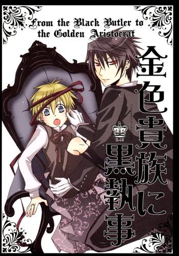 kin iro kizoku ni kuro shitsuji from the black butler to the golden aristocrat cover