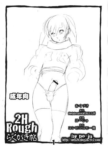 2h rough rakugaki chou cover